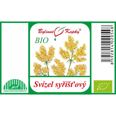 Svízel syřišťový BIO - bylinné kapky (tinktura) 50 ml