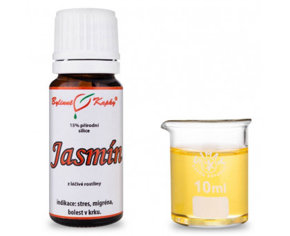 Jasmín - 100% přírodní silice - esenciální (éterický) olej 10 ml