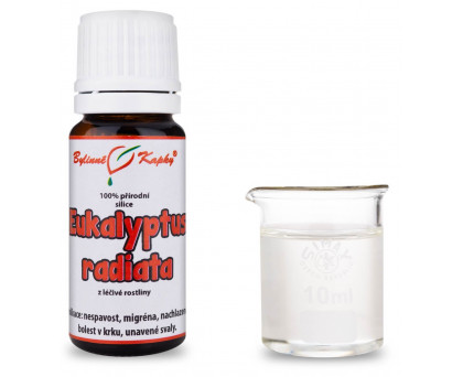 Eukalyptus radiata 100 % přírodní silice - esenciální (éterický) olej 10 ml