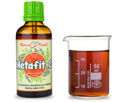 Metafit C (cukrovka) kapky (tinktura) 50 ml
