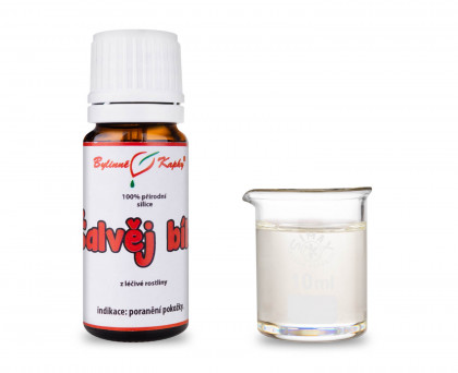 Šalvěj bílá - 100% přírodní silice - esenciální (éterický) olej 10 ml