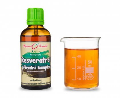Resveratrol 2 - bylinné kapky (tinktura) 50 ml