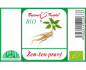 Žen-šen (žen šen, ženšen) pravý  BIO - bylinné kapky (tinktura) 50 ml