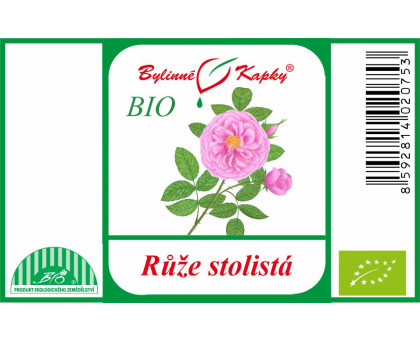 Růže stolistá BIO - bylinné kapky (tinktura) 50 ml