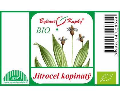 Jitrocel BIO - bylinné kapky (tinktura) 50 ml