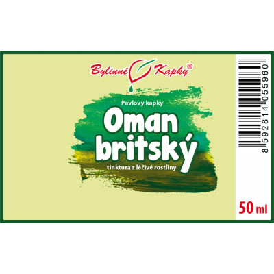 Tinktura z omanu britského|Oman britský|TCM|Kapky|Tinktury|XUAN FU HUA