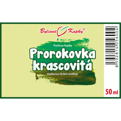 Tinktura z prorokovky krascovité|Prorokovka krascovitá|Fytoterapia|Bylinné kvapky|Pavlove tinktúry|ZI CAO