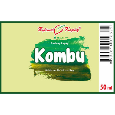 Tinktura z kombu|Bylinné kapky