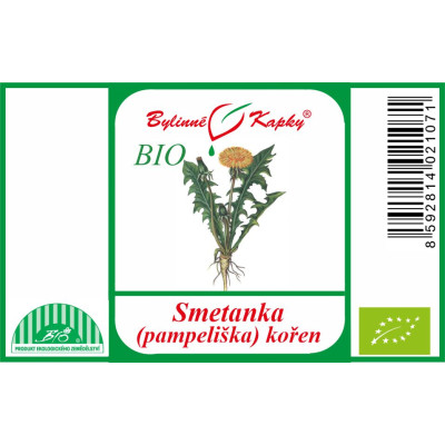 Smetanka (pampeliška) kořen BIO - bylinné kapky