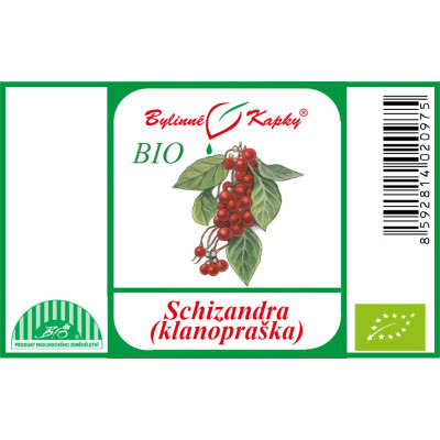 Bylinná tinktúra z klanoprašky|Fytoterapia|Schizandra|Bylinné kvapky