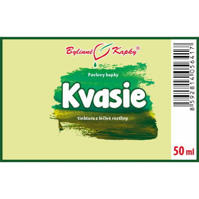 Kvasie (Quassia) - Pavlovy bylinné kapky (tinktura) 50 ml