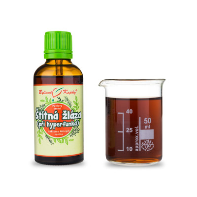 Štítná žláza hyperfunkce kapky (tinktura) 50 ml
