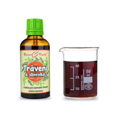 Trávení a slinivka kapky (tinktura) 50 ml