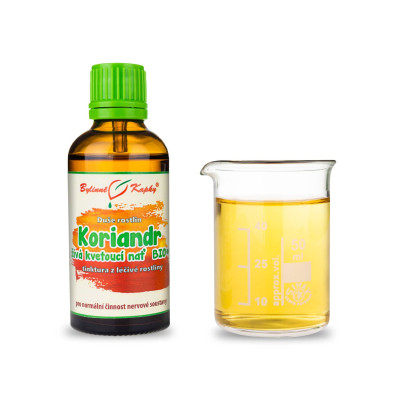 Koriandr živá nať BIO* kapky (tinktura) 50 ml