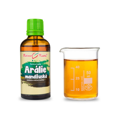 Arálie mandžuská kapky (tinktura)  50 ml