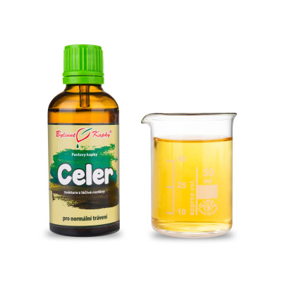 Prírodná tinktúra z zeleru|Fytoterapia|Bylinné kvapky - tinktúry
