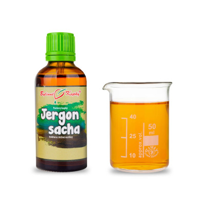 Jergon sacha - bylinné kapky (tinktura)  50 ml