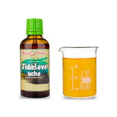 Tinktúra z judášovho ucha|Jidášovo ucho|Fytoterapia|Bylinné kvapky
