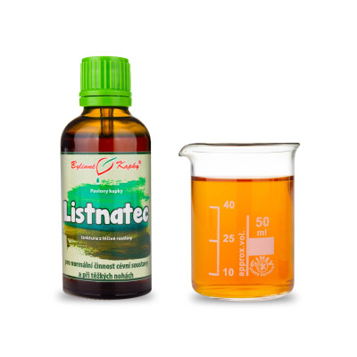 Listnatec kapky (tinktura) 50 ml