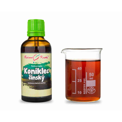 Koniklec čínský (TCM) - Pavlovy bylinné kapky (tinktura)  50 ml