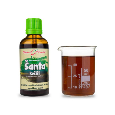 Šanta kočičí kapky (tinktura) 50 ml