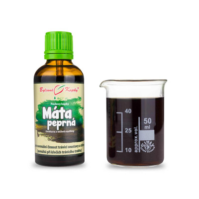 Máta peprná kapky (tinktura) 50 ml