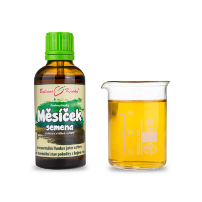 Měsíček kapky ze semen (tinktura) 50 ml