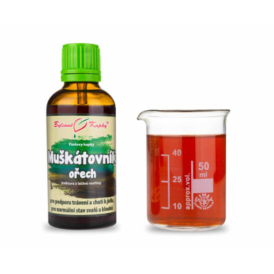 Muškátovník kapky (tinktura) 50 ml