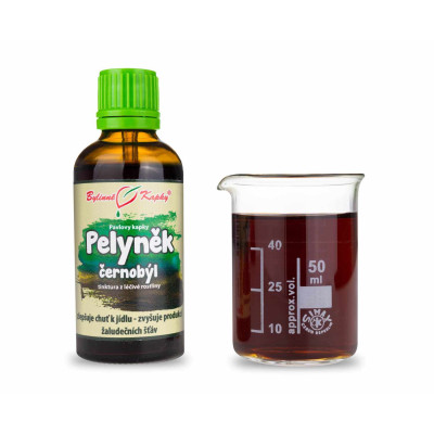 Bylinná tinktúra z paliny | Palina čiernobyľ | Fytoterapia | Bylinné kvapky