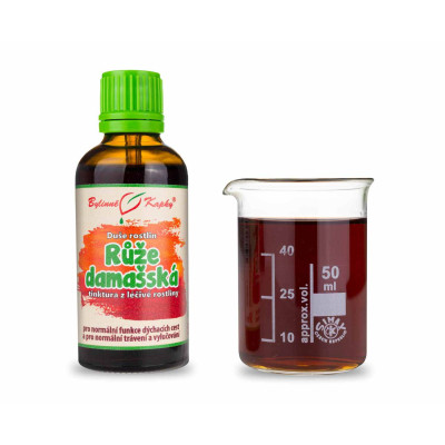 Růže damašská - kapky Duše rostlin (tinktura) 50 ml