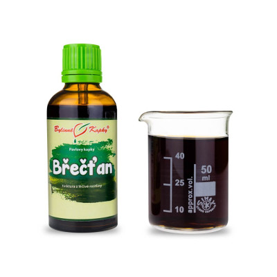 Břečťan - bylinné kapky (tinktura) 50 ml