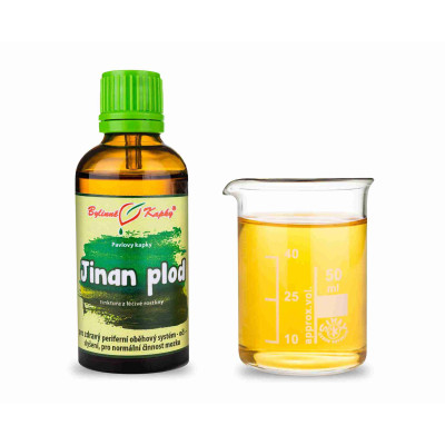 Jinan plod (Ginkgo) - bylinné kapky (tinktura) 50 ml