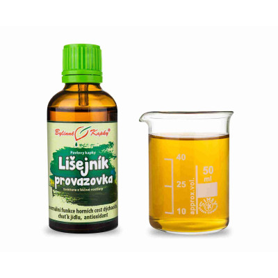 Lišejník provazovka - bylinné kapky (tinktura) 50 ml