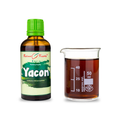 Yacon - bylinné kapky (tinktura) 50 ml