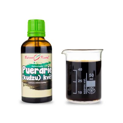 Puerarie (Kudzu) květ - bylinné kapky (tinktura) 50 ml