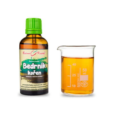 Bedrník kořen kapky (tinktura)  50 ml