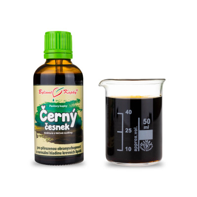 Černý česnek - Pavlovy kapky (tinktura) 50 ml