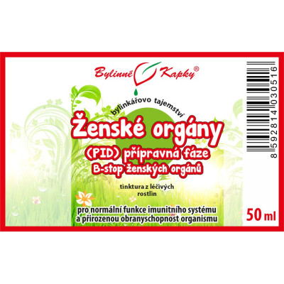 Ženské orgány (PID) - přípravná fáze