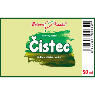 Čistec tinktura 50 ml |Pavlovy bylinné kapky