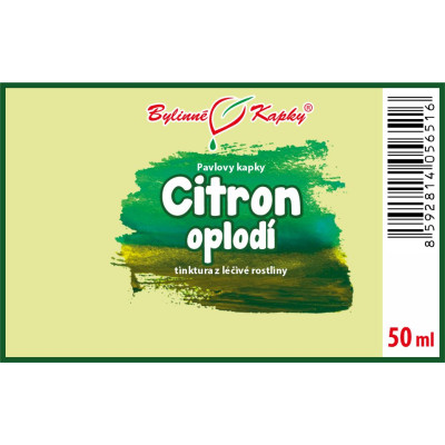 Citron oplodí tinktura TCM 50 ml | Pavlovy bylinné kapky