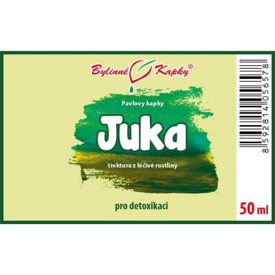 Juka tinktura 50 ml | Pavlovy bylinné kapky