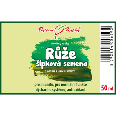 Růže šípková (šípek) semena tinktura 50 ml | Pavlovy bylinné kapky