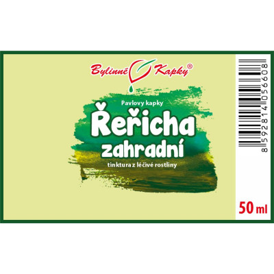 Řeřicha zahradní tinktura 50 ml | Pavlovy bylinné kapky