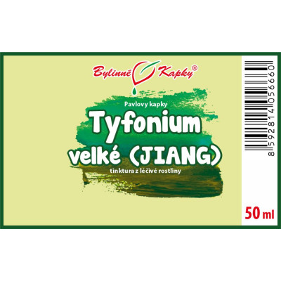 Tyfonium (TCM) YU BAI FU (JIANG)  - JEN PRO VYŠKOLENÉ TERAPEUTY TCM - tinktura 50 ml | Pavlovy bylinné kapky