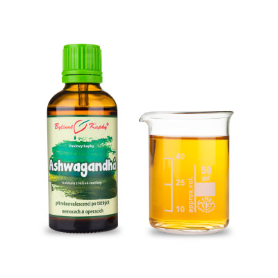 Ashwagandhá (ašvaganda - vitánie) tinktura 50 ml