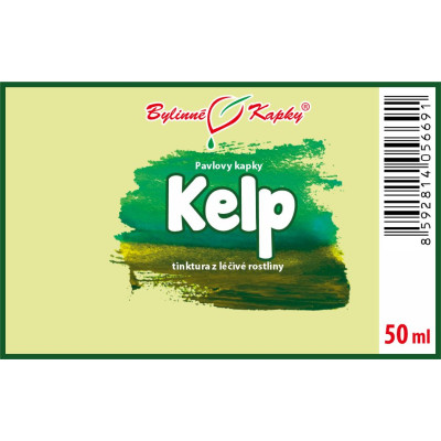 Kelp tinktura 50 ml | Pavlovy bylinné kapky