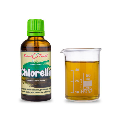Bylinná tinktúra z chlorely|Chlorela|Fytoterapia|Bylinné kvapky
